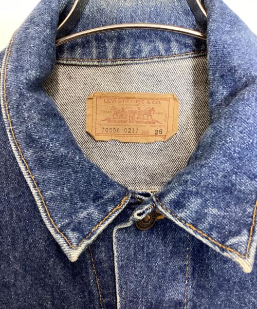 LEVI'S（リーバイス）LEVI'S (リーバイス) 70506 デニムジャケット インディゴ サイズ:SIZE 36の古着・服飾アイテム