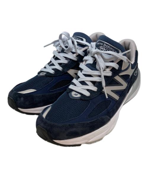 NEW BALANCE（ニューバランス）NEW BALANCE (ニューバランス) ローカットスニーカー ネイビー サイズ:27.5の古着・服飾アイテム