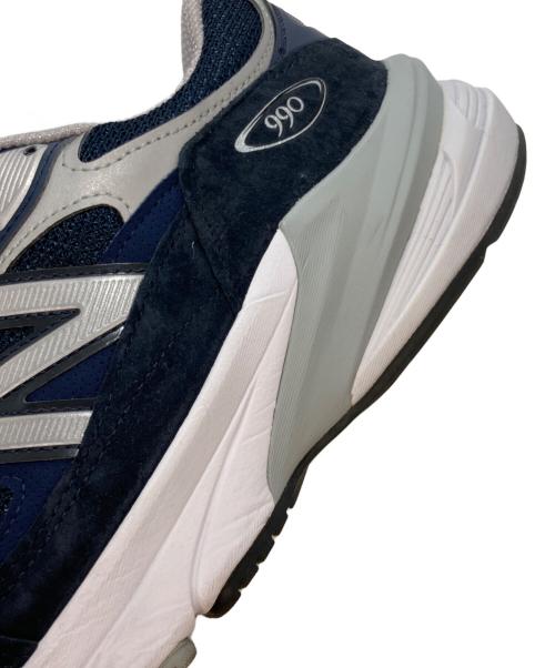 NEW BALANCE（ニューバランス）NEW BALANCE (ニューバランス) ローカットスニーカー ネイビー サイズ:27.5の古着・服飾アイテム