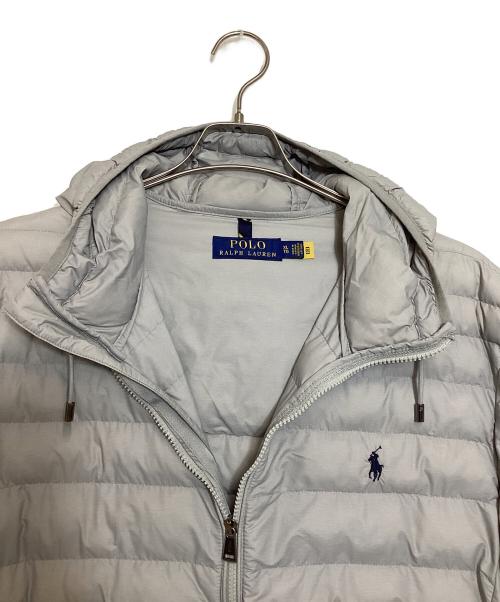 POLO RALPH LAUREN（ポロ・ラルフローレン）POLO RALPH LAUREN (ポロ・ラルフローレン) 中綿ジャケット グレー サイズ:XLの古着・服飾アイテム