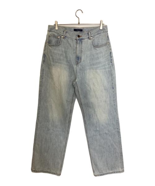 FEELS.（フィールズ）FEELS. (フィールズ) STANDARD STRAIGHT DENIM ICE BLUE スカイブルー サイズ:size34の古着・服飾アイテム