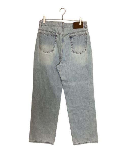 FEELS.（フィールズ）FEELS. (フィールズ) STANDARD STRAIGHT DENIM ICE BLUE スカイブルー サイズ:size34の古着・服飾アイテム