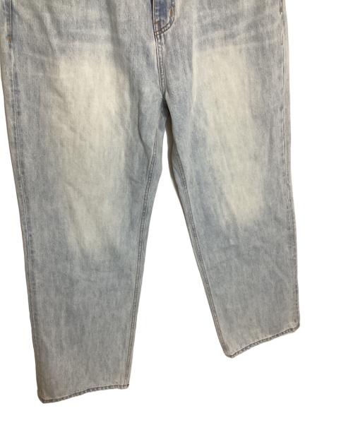 FEELS.（フィールズ）FEELS. (フィールズ) STANDARD STRAIGHT DENIM ICE BLUE スカイブルー サイズ:size34の古着・服飾アイテム