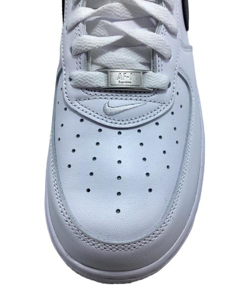 NIKE（ナイキ）NIKE (ナイキ) Supreme (シュプリーム) ローカットスニーカー ホワイト サイズ:28 未使用品の古着・服飾アイテム