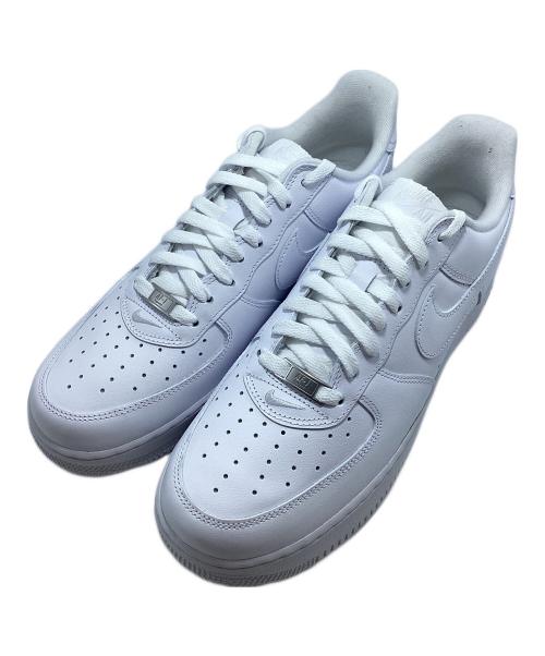 NIKE（ナイキ）NIKE (ナイキ) Supreme (シュプリーム) ローカットスニーカー ホワイト サイズ:28 未使用品の古着・服飾アイテム