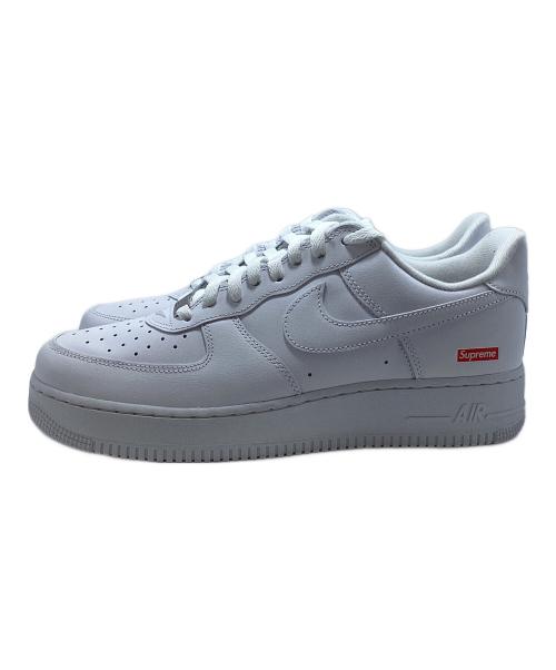NIKE（ナイキ）NIKE (ナイキ) Supreme (シュプリーム) ローカットスニーカー ホワイト サイズ:28 未使用品の古着・服飾アイテム