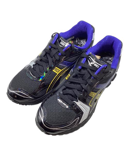 KITH（キス）KITH (キス) asics (アシックス) GEL-KAYANO14ローカットスニーカー ブラック×ネイビー×イエロー サイズ:28㎝ 未使用品の古着・服飾アイテム