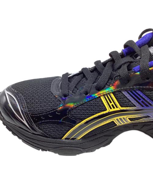 KITH（キス）KITH (キス) asics (アシックス) GEL-KAYANO14ローカットスニーカー ブラック×ネイビー×イエロー サイズ:28㎝ 未使用品の古着・服飾アイテム