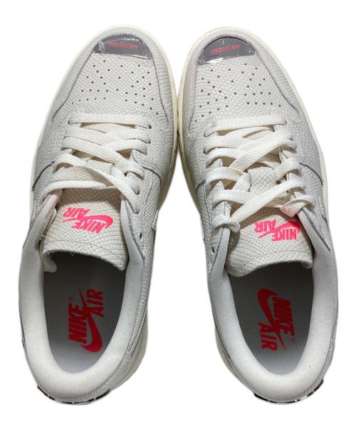 NIKE（ナイキ）NIKE (ナイキ) W AIR JORDAN 1 BROOKLYN LOW/ウィメンズ エア ジョーダン 1 ブルックリン ロー ホワイト サイズ:24.5の古着・服飾アイテム