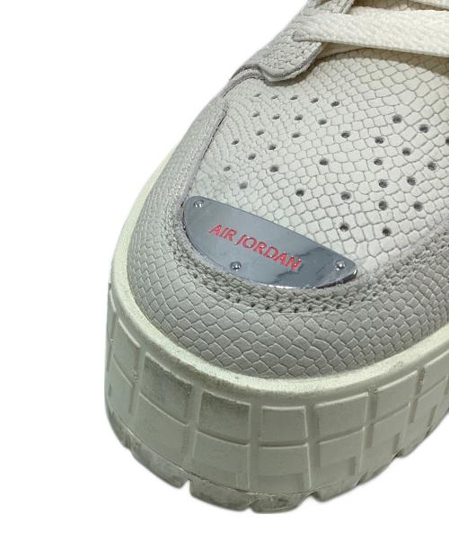NIKE（ナイキ）NIKE (ナイキ) W AIR JORDAN 1 BROOKLYN LOW/ウィメンズ エア ジョーダン 1 ブルックリン ロー ホワイト サイズ:24.5の古着・服飾アイテム