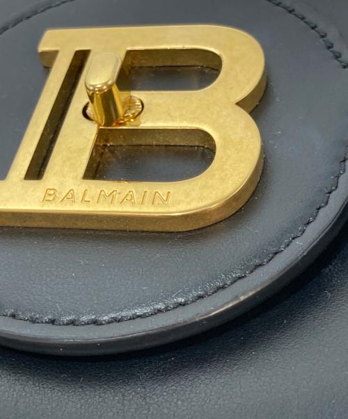 BALMAIN（バルマン）BALMAIN (バルマン) ロゴクラスブチェーンクラッチバッグ ブラックの古着・服飾アイテム