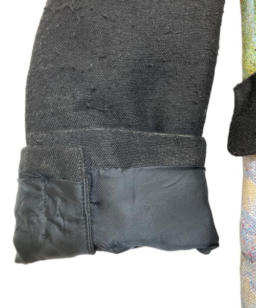 CHRISTIAN DADA（クリスチャンダダ）CHRISTIAN DADA (クリスチャンダダ) フラワージャガード刺繍コート ブラック サイズ:46の古着・服飾アイテム