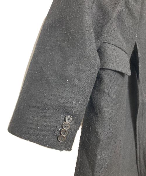 CHRISTIAN DADA（クリスチャンダダ）CHRISTIAN DADA (クリスチャンダダ) フラワージャガード刺繍コート ブラック サイズ:46の古着・服飾アイテム
