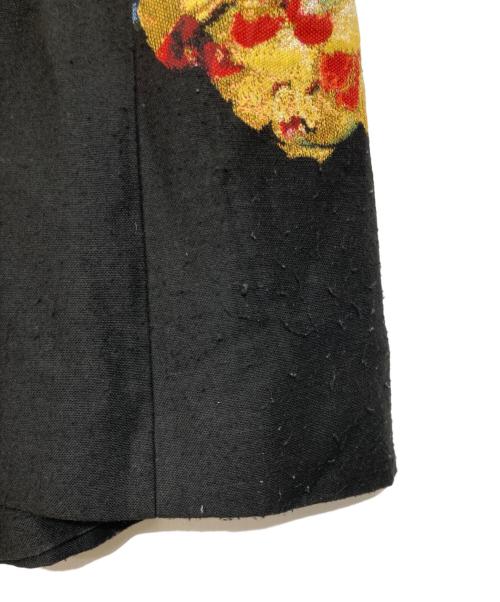 CHRISTIAN DADA（クリスチャンダダ）CHRISTIAN DADA (クリスチャンダダ) フラワージャガード刺繍コート ブラック サイズ:46の古着・服飾アイテム