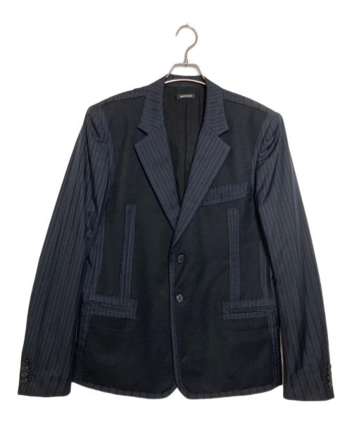 CHRISTIAN DADA（クリスチャンダダ）CHRISTIAN DADA (クリスチャンダダ) ドッキング2Bジャケットセットアップ ネイビー サイズ:48の古着・服飾アイテム