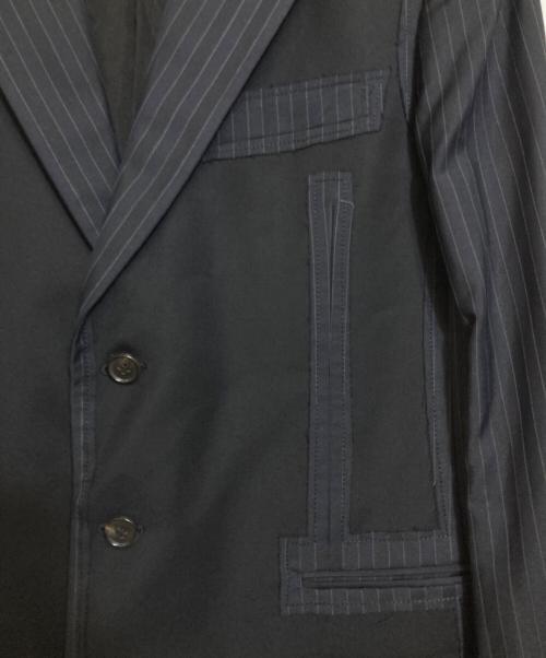 CHRISTIAN DADA（クリスチャンダダ）CHRISTIAN DADA (クリスチャンダダ) ドッキング2Bジャケットセットアップ ネイビー サイズ:48の古着・服飾アイテム
