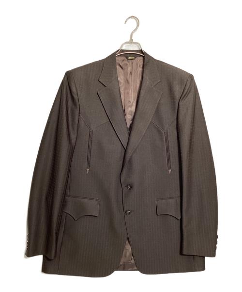 H BAR C RANCHWEAR（エイチ バー シー ランチウェア）H BAR C RANCHWEAR (エイチ バー シー ランチウェア) ウエスタン3Pセットアップスーツ ブラウン サイズ:不明の古着・服飾アイテム