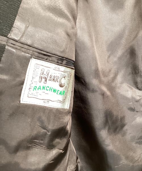 H BAR C RANCHWEAR（エイチ バー シー ランチウェア）H BAR C RANCHWEAR (エイチ バー シー ランチウェア) ウエスタン3Pセットアップスーツ ブラウン サイズ:不明の古着・服飾アイテム