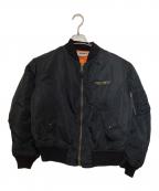 ALPHA×EMEAアルファ）の古着「90's MADONNA“WORLD TOUR MA-1」｜ブラック