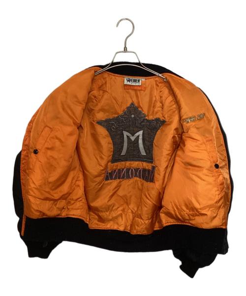 ALPHA（アルファ）ALPHA (アルファ) EMEA 90's MADONNA“WORLD TOUR MA-1 ブラック サイズ:Mの古着・服飾アイテム