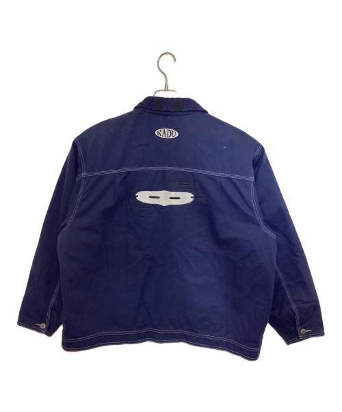 KADU（-）KADU (-) 1993 THE Girlie Show Tour Australia Stage Jacket ネイビー サイズ:XLの古着・服飾アイテム