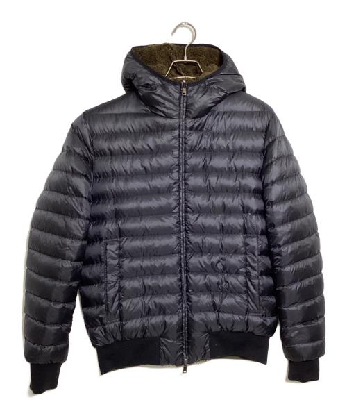 HERNO（ヘルノ）HERNO (ヘルノ) リバーシブル中綿ボアジャケット ブラウン サイズ:48の古着・服飾アイテム