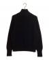 BATONER (バトナ―) L'ECHOPPE (レショップ) Half Zip Ficsherman Knit ブラック サイズ:M：18000円