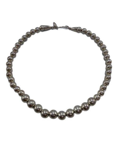 MAUA JEWELRY（マウア ジュエリー）MAUA JEWELRY (マウア ジュエリー) シルバービーズショートネックレス シルバーの古着・服飾アイテム