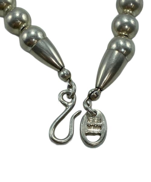 MAUA JEWELRY（マウア ジュエリー）MAUA JEWELRY (マウア ジュエリー) シルバービーズショートネックレス シルバーの古着・服飾アイテム