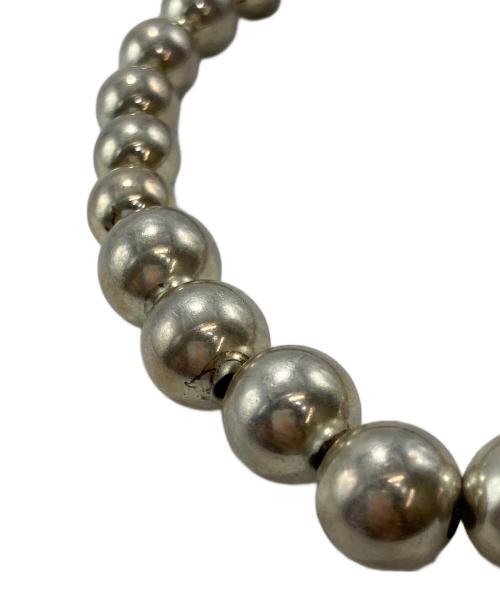 MAUA JEWELRY（マウア ジュエリー）MAUA JEWELRY (マウア ジュエリー) シルバービーズショートネックレス シルバーの古着・服飾アイテム