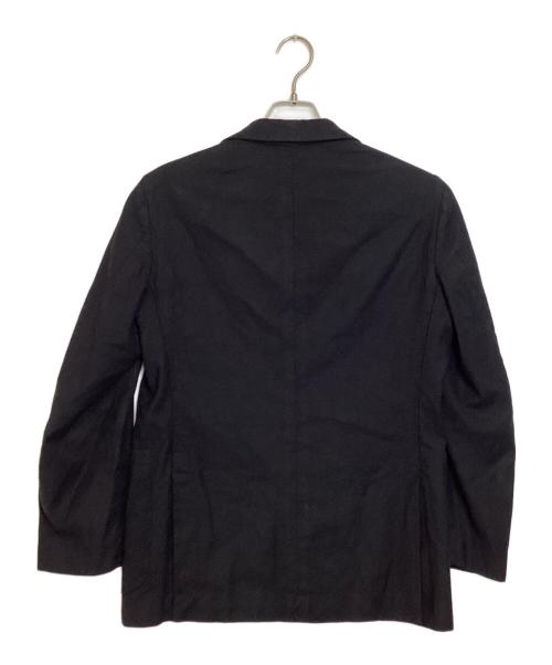 CARUSO（カルーゾ）CARUSO (カルーゾ) リネン混3Bジャケット ブラック サイズ:-の古着・服飾アイテム