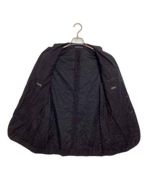 CARUSO（カルーゾ）CARUSO (カルーゾ) リネン混3Bジャケット ブラック サイズ:-の古着・服飾アイテム