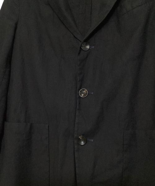 CARUSO（カルーゾ）CARUSO (カルーゾ) リネン混3Bジャケット ブラック サイズ:-の古着・服飾アイテム