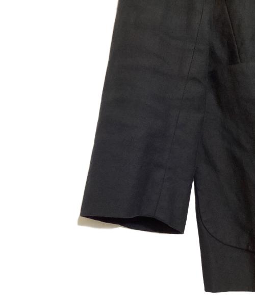 CARUSO（カルーゾ）CARUSO (カルーゾ) リネン混3Bジャケット ブラック サイズ:-の古着・服飾アイテム