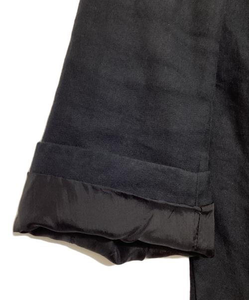 CARUSO（カルーゾ）CARUSO (カルーゾ) リネン混3Bジャケット ブラック サイズ:-の古着・服飾アイテム