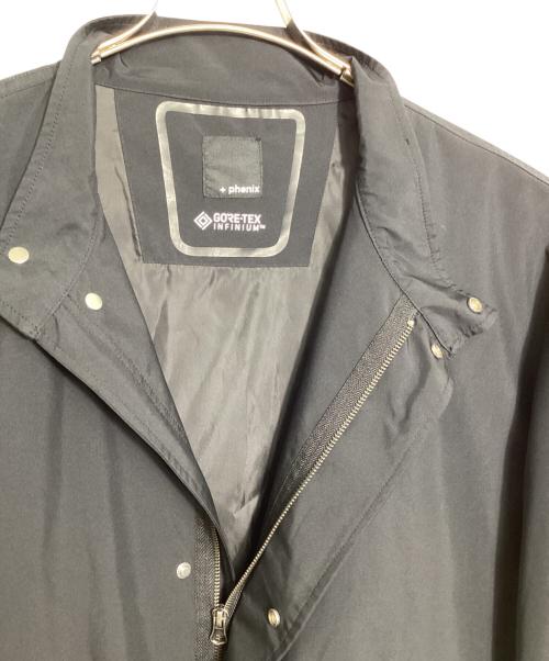 PHENIX（フェニックス）PHENIX (フェニックス) GORE-TEX INFINIUM ミリタリーショートモッズブルゾン ブラック サイズ:Lの古着・服飾アイテム