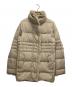 BURBERRY LONDON（バーバリーロンドン）の古着「裏地ノバチェックファーダウンコート」｜ベージュ