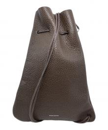 HENDER SCHEME（エンダースキーマ）の古着「ZACC巾着ショルダーバッグ」｜ブラウン