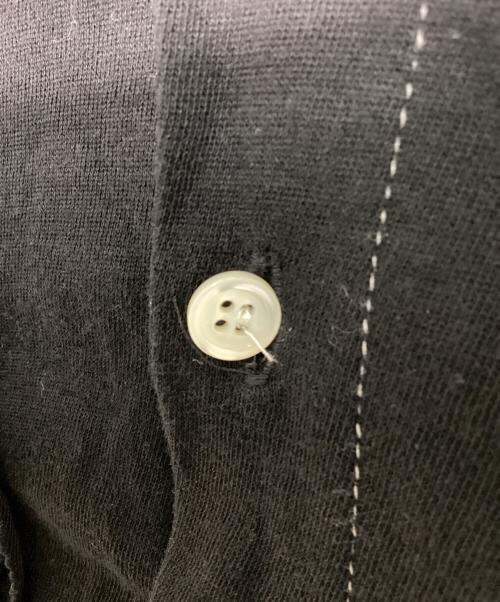tricot COMME des GARCONS（トリココムデギャルソン）tricot COMME des GARCONS (トリココムデギャルソン) コットンフリル ステッチシャツ ブラック サイズ:Sの古着・服飾アイテム