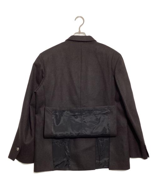 TELA（テラ）TELA (テラ) ウールダブルブレストジャケット ブラウン サイズ:44 未使用品の古着・服飾アイテム