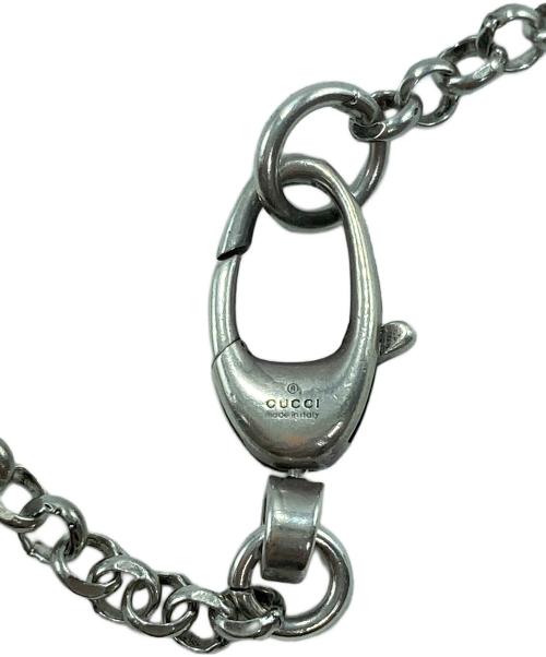 GUCCI（グッチ）GUCCI (グッチ) ダブルGキーネックレス シルバーカラーの古着・服飾アイテム