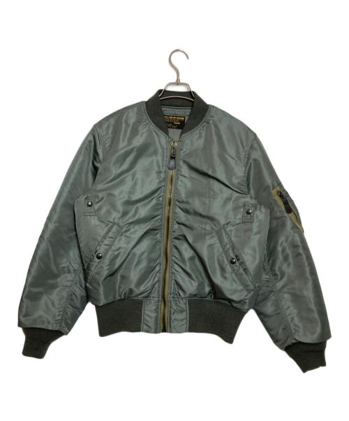 AVIREX（アヴィレックス）AVIREX (アヴィレックス) MA-1ジャケット グリーン サイズ:Mの古着・服飾アイテム