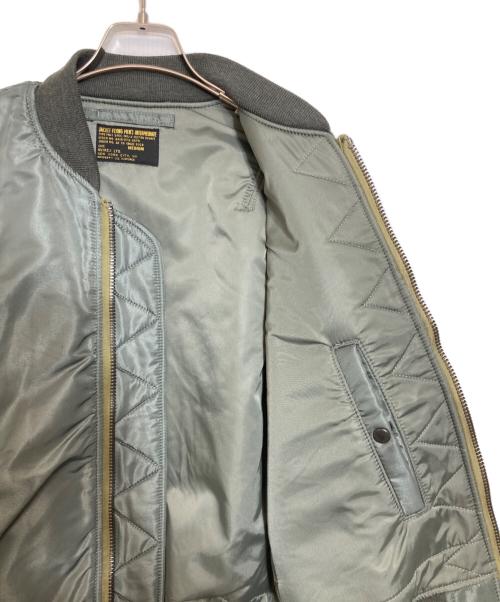 AVIREX（アヴィレックス）AVIREX (アヴィレックス) MA-1ジャケット グリーン サイズ:Mの古着・服飾アイテム