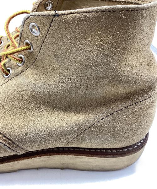 RED WING（レッドウィング）RED WING (レッドウィング) 6-INCH CLASSIC ROUND ベージュ サイズ:UK6の古着・服飾アイテム