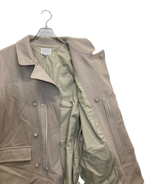 C.E（シーイー）C.E (シーイー) WOOL LAPEL COAT グレー サイズ:Mの古着・服飾アイテム