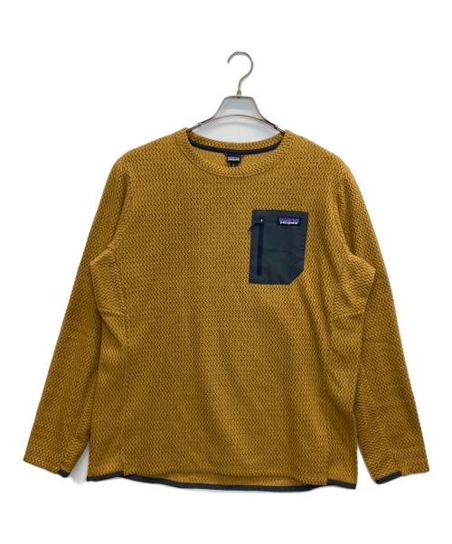 Patagonia（パタゴニア）Patagonia (パタゴニア) R1 Air Crew イエロー サイズ:XLの古着・服飾アイテム