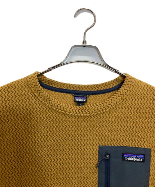 Patagonia（パタゴニア）Patagonia (パタゴニア) R1 Air Crew イエロー サイズ:XLの古着・服飾アイテム
