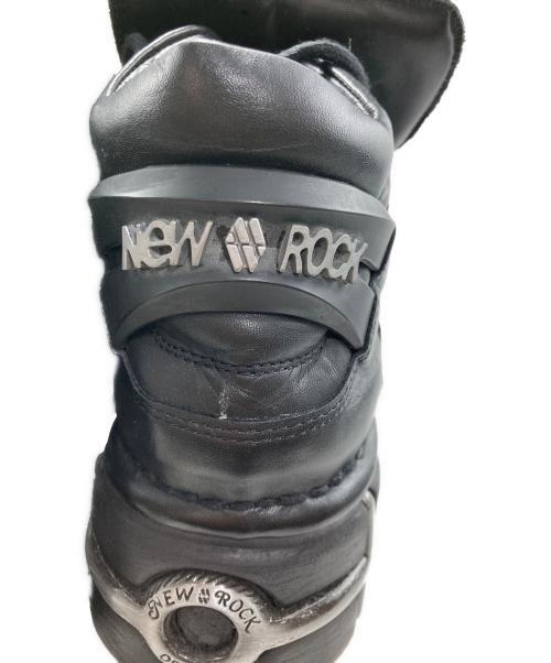 NEWROCK（ニューロック）NEWROCK (ニューロック) 厚底ブーツ ブラック サイズ:42の古着・服飾アイテム