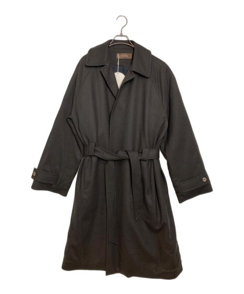 TROVE（トローヴ）TROVE (トローヴ) COMPRESS WOOL KNIT WRAP COAT ブラウン サイズ:3の古着・服飾アイテム