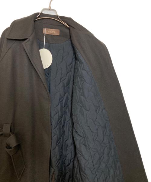 TROVE（トローヴ）TROVE (トローヴ) COMPRESS WOOL KNIT WRAP COAT ブラウン サイズ:3の古着・服飾アイテム